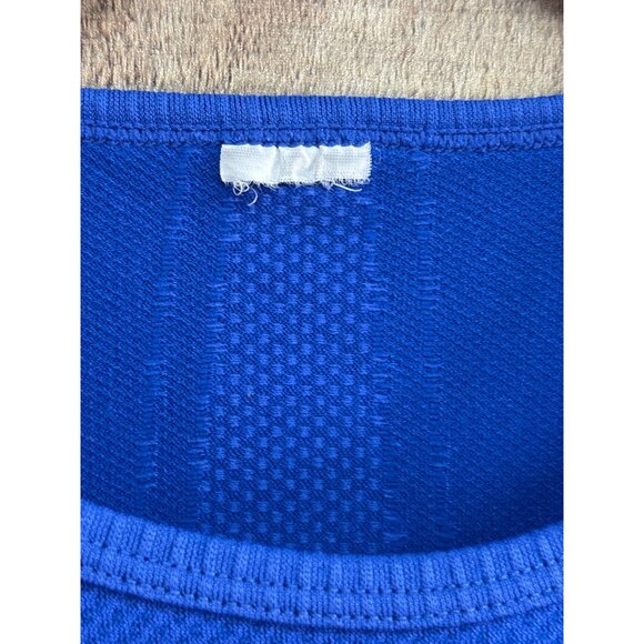 Fabletics Long Sleeve Blue Seamless Shirt S - Picture 4 of 6